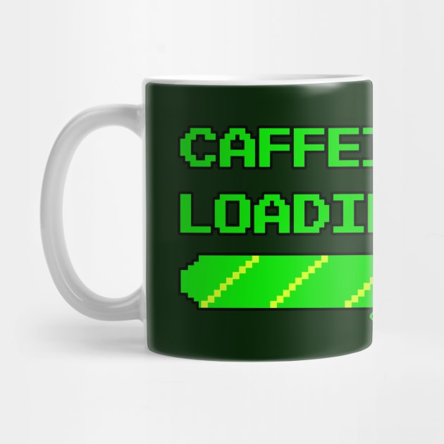 Retro Caffeine Meter (Green Version) by Jan Grackle